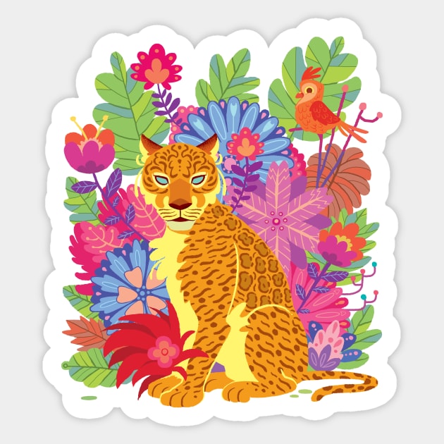 Wild Garden Sticker by albertsurpower83